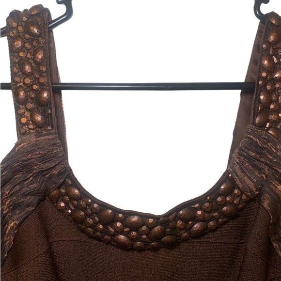 CARMEN MARC VALVO EVENING BODYCON DRESS - Picture 3 of 6